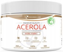 Suplement Diety, Suplement Diety, Progress Labs, Acerola, Naturalna Witamina C W Proszku, 250 G Progress Labs