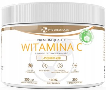 Suplement Diety, Suplement Diety, Progress Labs, Witamina C, Kwas L-askorbinowy 1000 Mg, 250g - Progress Labs