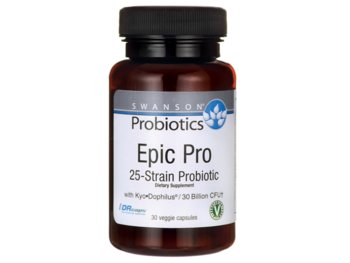 Suplement diety, Swanson, Probiotyk Epic Pro 25, 30 kaps. - Swanson
