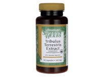 Suplement diety, Swanson, Tribulus Terrestris 500 mg, 60 kaps Swanson