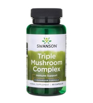 Suplement diety, Swanson, Triple Mushroom Standardized Complex, 60 kapsułki - Swanson