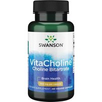 Suplement diety, SWANSON VitaCholine 300mg, 60kaps. - Cholina