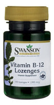 Suplement diety, Swanson, Witamina B12 1000mg, 100 tabletek Swanson