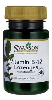 Suplement diety, Swanson, Witamina B12 1000mg, 100 tabletek - Swanson