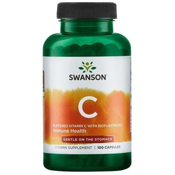 Suplement diety, Swanson, Witamina C 500 Buforowana Z Bi - Swanson
