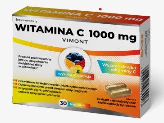 Suplement diety, Vimont Witamina C 1000Mg 30 Kapsułek - S-Lab