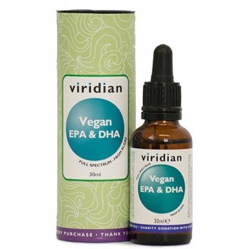 Suplement diety, Viridian, VeganOmega 3 EPA i DHA, 30ml - Viridian