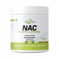 Suplement Diety, Vitalmax Nac 300g N-acetyl-l-cysteine Regeneracja Wątroby Glutation Vitalmax