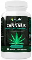 Suplement diety, Wish, Cbd 10 Mg + Melatonina, Sen, 60 Tabletek Wish Pharmaceutical