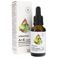 Suplement diety Witamina A + E w kroplach AURA HERBALS, 30 ml Aura Herbals