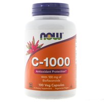Suplement diety Witamina C (C-1000) NOW FOODS, 100 kapsułek Now Foods