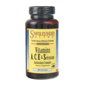 Suplement diety Witaminy A, C, E i Selen (ACES) SWANSON, 60 kapsułek - Swanson