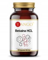 Suplement diety, Yango, Betaina HCL 590mg, 90 kapsułek Yango