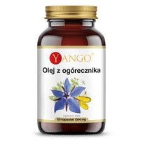 Suplement diety, Yango Olej Z Ogórecznika 60 kapsułek Yango