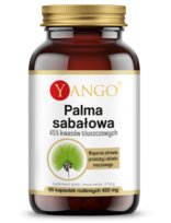 Suplement diety, YANGO Palma Sabałowa 45% kwasów tłuszczowych (90 kaps.) Yango