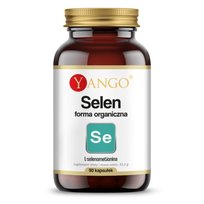 Suplement diety, Yango Selen organiczny 90 k tarczyca Yango
