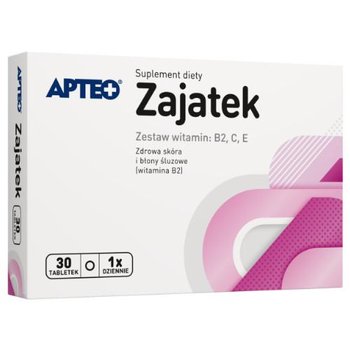 Suplement diety, Zajatek - zestaw witamin B2, C, E, 30 tabletek - SYNOPTIS PHARMA