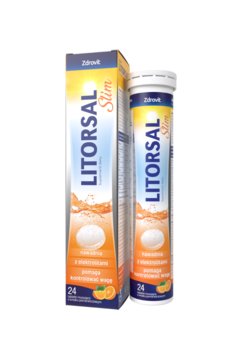 Suplement diety, Zdrovit Litorsal Slim, 24 tabletki musujące - Natur Produkt