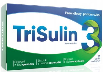 Suplement diety, Zdrovit Trisulin 3 poziom cukru, 60 tab. - Zdrovit