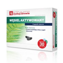 Suplement diety, Zyskaj Zdrowie, Węgiel aktywowany, 30 kapsułek Zyskaj Zdrowie