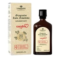Suplemeny diety, Langsteiner, Oryginalne Zioła Szwedzkie Cardio, 1000ml