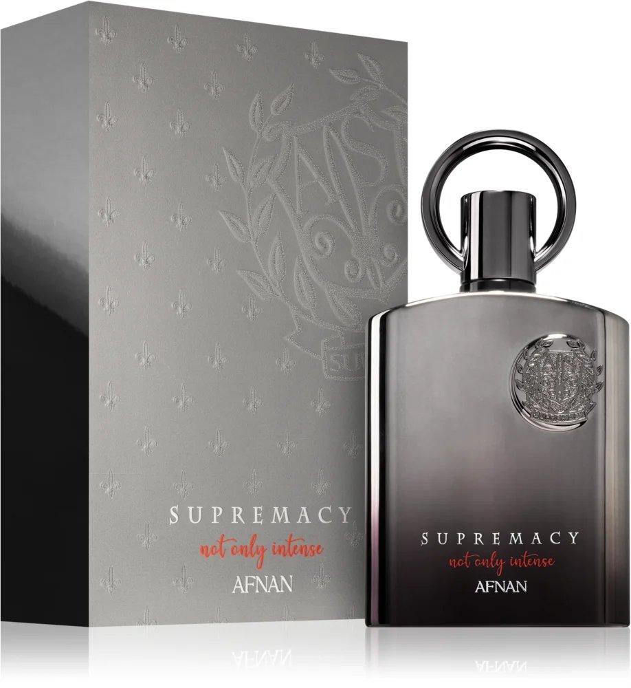 香水(男性用) Afnan Supremacy Not Only Intense 100ml Supremacy Not Only Intense woda perfumowana dla mężczyzn 100