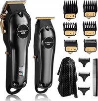 Suprent PRO The Black Devil Zestaw 2w1 Maszynka + Trymer bezprzewodowy LCD