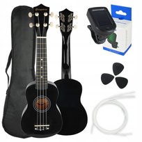 Suprimo UK21 SET BK - ukulele sopranowe + AKCESORIA Inny producent