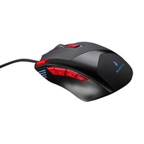 Surefire Mysz Eagle Claw Gaming, 6400Dpi, Optyczna, 9Kl., Przewodowa Usb, Czarna, Dla Gracza, Rgb Surefire