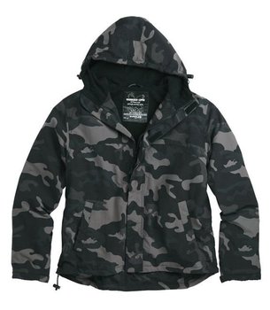 Surplus Kurtka Zipper Windbreaker Black Camo - Black Camo - S - Surplus