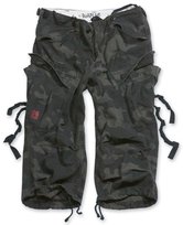 Surplus Szorty 3/4 M65 Engineer Black Camo - Black Camo - L Surplus