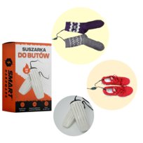 SUSZARKA DO BUTÓW SMART HARDWARE BIAŁA EFEKTYWNA MOCNA 20W ROZSUWANA