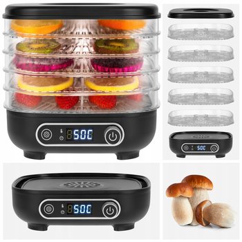 Suszarka do grzybów warzyw owoców 300W 5 sit wyświetlacz termoobieg Teesa - TEESA