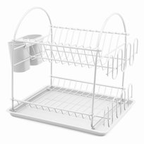 Suszarka do naczyń 32x32x26cm BRUNBESTE BB-3566 Biała BRUNBESTE