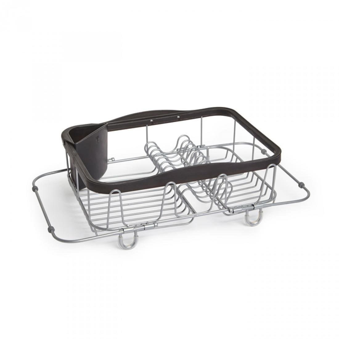 Suszarka do naczyń UMBRA Sinkin Multi-use, czarna, 36,5×27,9×13,3 cm