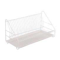 Suszarka do naczyń z tacką METPOL 1-poziomowa, biała, 50 cm METPOL