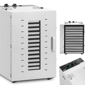 Suszarka do pyłku pszczelego obnóży pyłkowych 16 półek 30-70C 100 l 1431 W - Physa