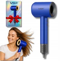 Suszarka Do Wlosow 1600W Zimny Nawiew Mocna 4 Tryby Niebieska Na Prezent