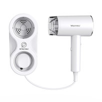 Suszarka do włosów hotelowa ścienna mocna lekka cicha Warmtec biała 1300W RZ130