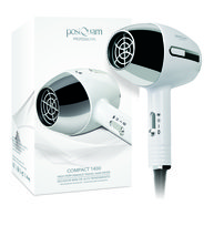 Suszarka Do Włosów Postquam Kompaktowa Bez Promieniowania 1400W Italian Design