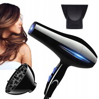 Suszarka Do Włosów Pro Jonizacja Mocna Z Dyfuzorem I Koncentratorem 1200W