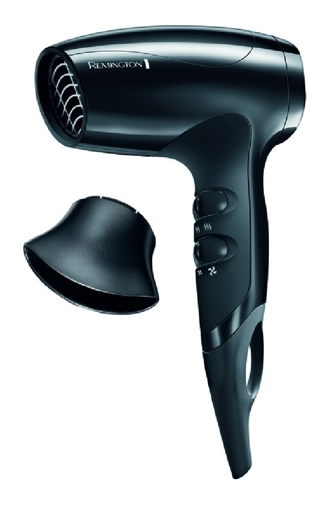Suszarka do włosów REMINGTON Compact 1800 ECO D5000 Suszarka do włosów REMINGTON MyStyle D2121, czarna