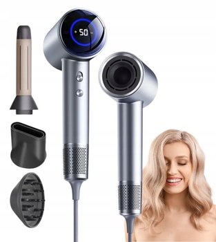 Suszarka do Włosów z Jonizacją Zimny Nawiew Koncentrator Dyfuzor Loki 1600W - Inny producent