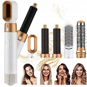 SUSZARKA LOKÓWKA WIELOFUNKCYJNA 5W1 ZESTAW SUSZENIE PROSTOWANIE KOLORY - inna (Inny)