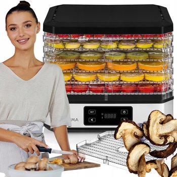 SUSZARKA SPOŻYWCZA do Grzybów DUŻA XXL Owoców Warzyw BARDZO MOCNA 6 PIĘTER - Zeegma