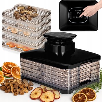 Suszarka spożywcza DUŻA Suszarka do grzybów owoców żywności 5sit TIMER 400W - Zeegma