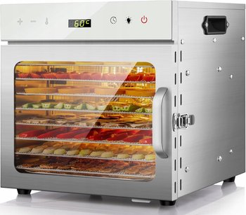 Suszarka Spożywcza Ze Stali Nierdzewnej 400W 30-90 Stopni 8 Poziomów Timer - Inny producent