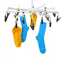 Suszarka Wieszak Na Bieliznę Skarpetki 16 Klipsów