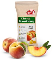 Suszone Chipsy z Brzoskwini Chrup Brzoskwinię 12g - Crispy Natural