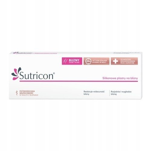 SUTRICON Plastry silikonowe na blizny, 5x30cm | Sklep EMPIK.COM